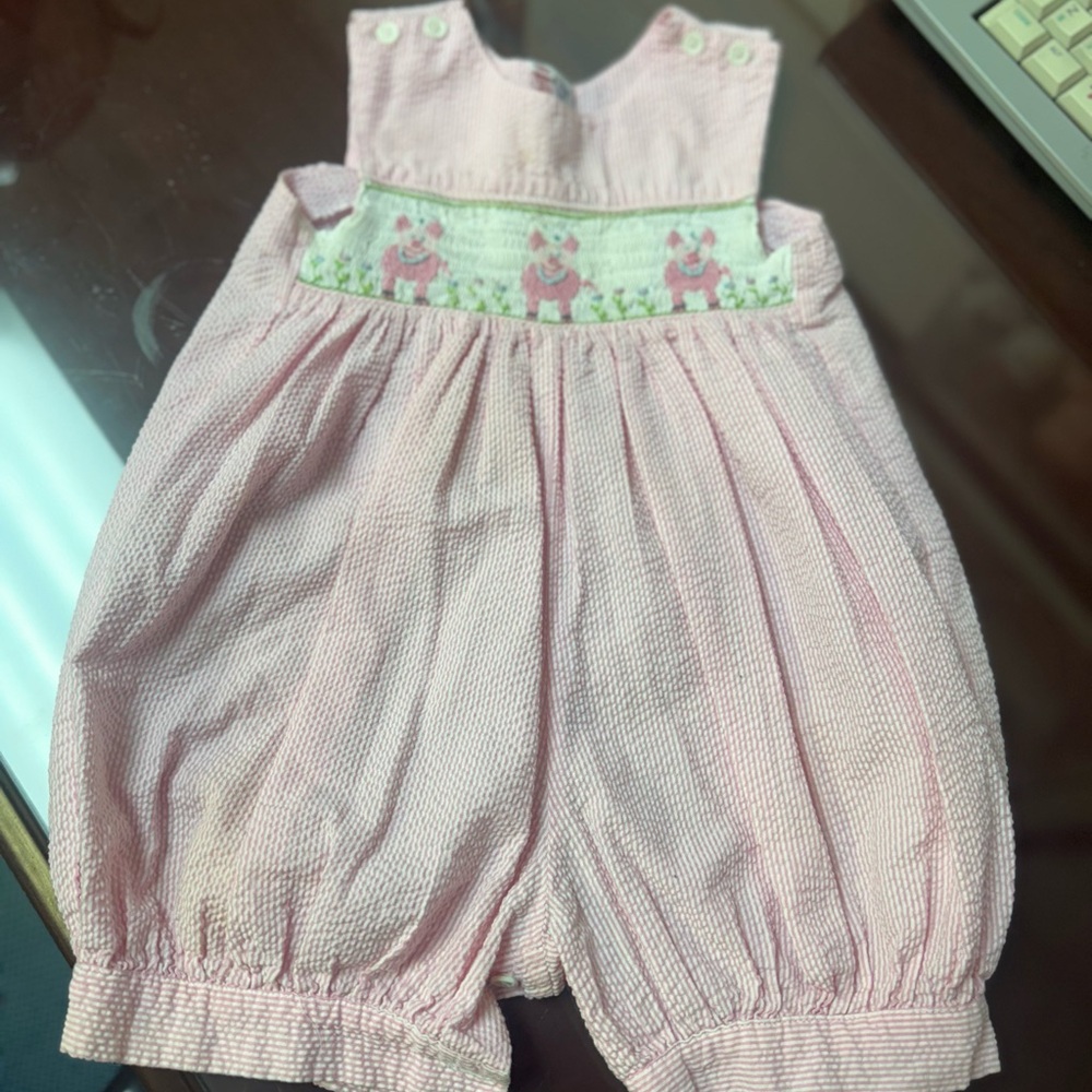 Pink Kids Romper